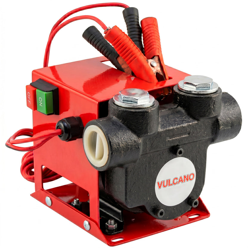 Electrobomba Vulcano 12V Autocebante para Diésel y Agua Uso Continuo