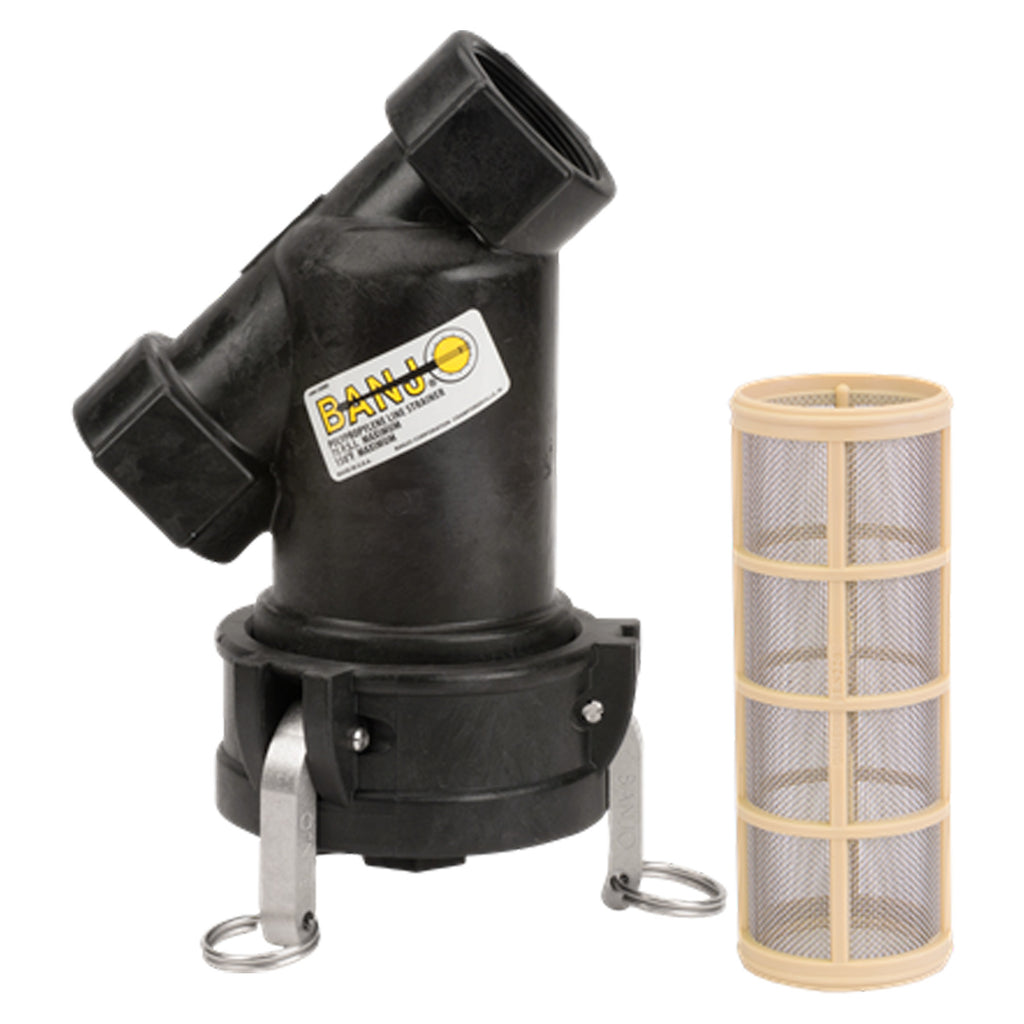 Filtro BANJO LSQ200 2" NPT / Traba a Levas | Malla Desde 12 Hasta 80 Mesh - vista 5