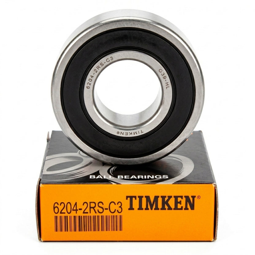 Rodamiento Timken 6204-2RS-C3 Medida 20X47X14