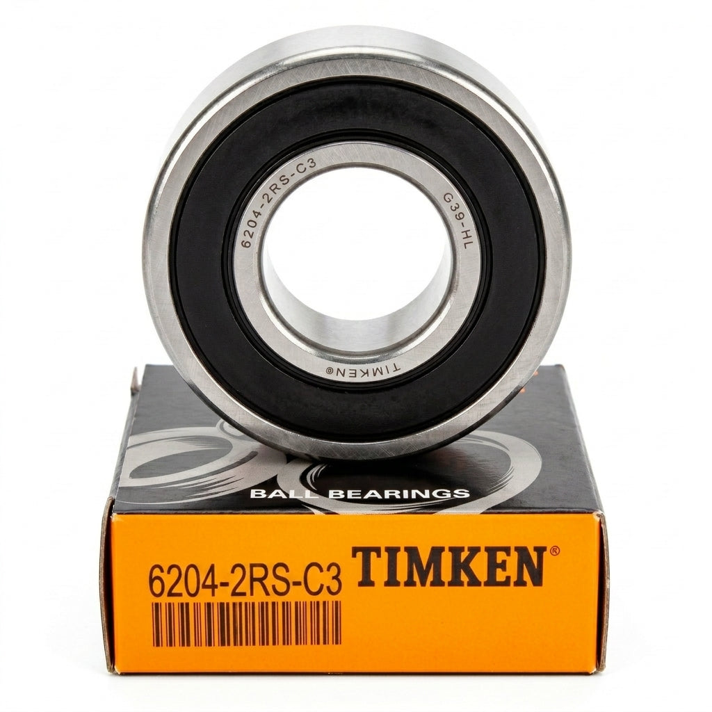 Rodamiento Timken 6204-2RS-C3 Medida 20X47X14