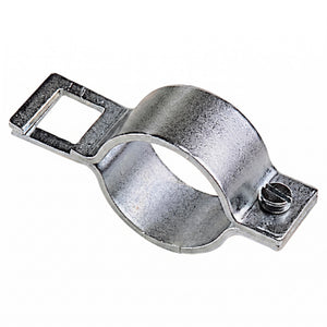 Grampa de Acero Sujeta Porta Picos para Caño Redondo de 1"