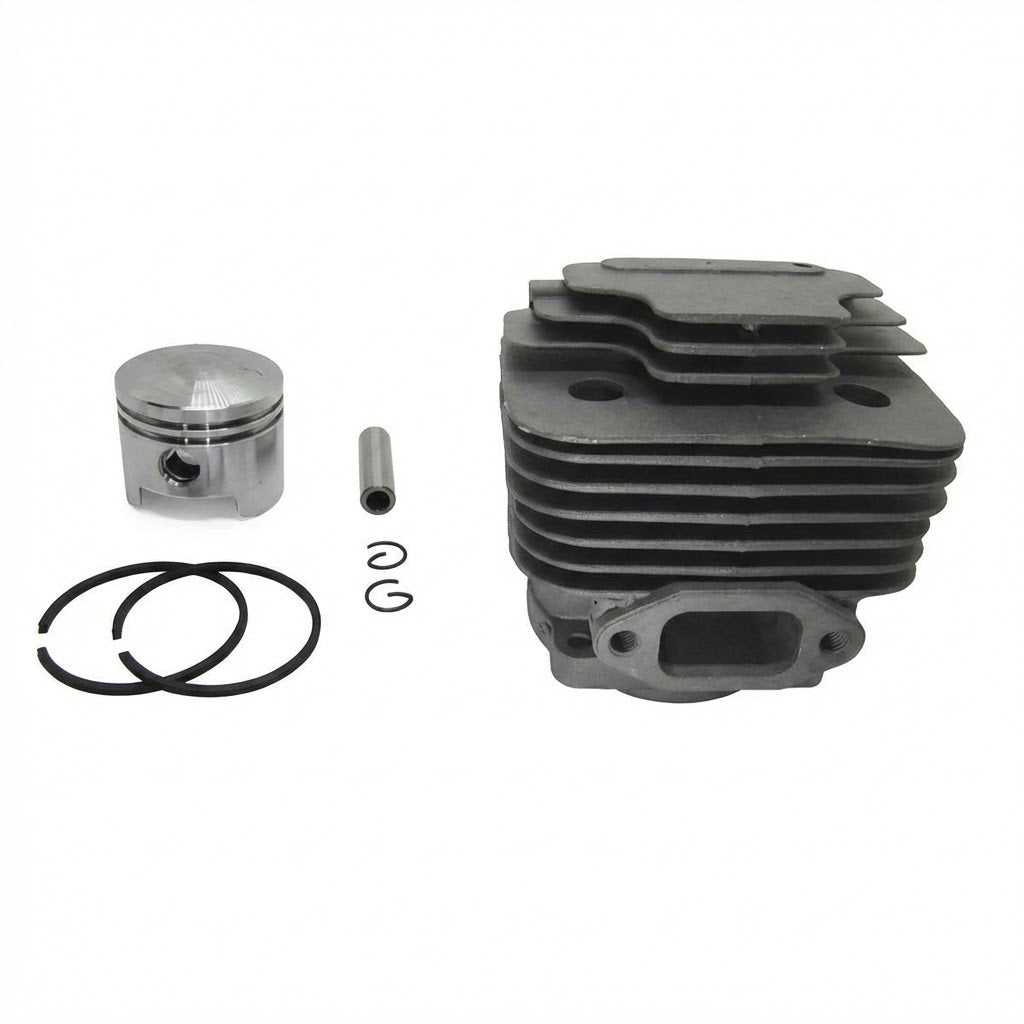 Kit Cilindro Completo con Pistón Aros y Perno 52cc para Desmalezadora 2T Repuestos para Desmalezadoras