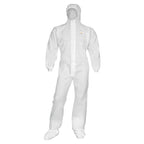 Mameluco DELTAPLUS DT117 Descartable con Capucha Elástica y Puño Talle XXL
