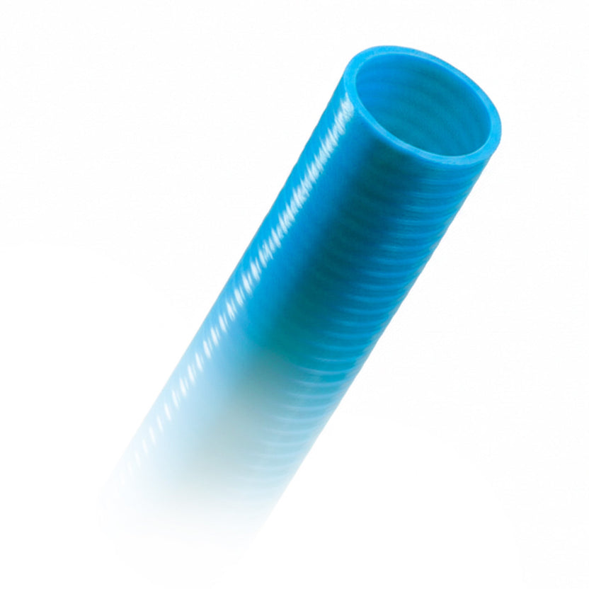 Manguera PVC Aspirante Expelente Para Hidrocarburos Azul