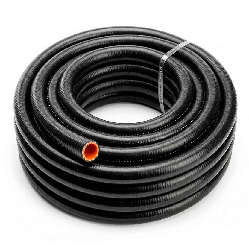 Manguera PVC Fumigación 20 Bar Color Exterior Negro Interior Naranja POR METRO