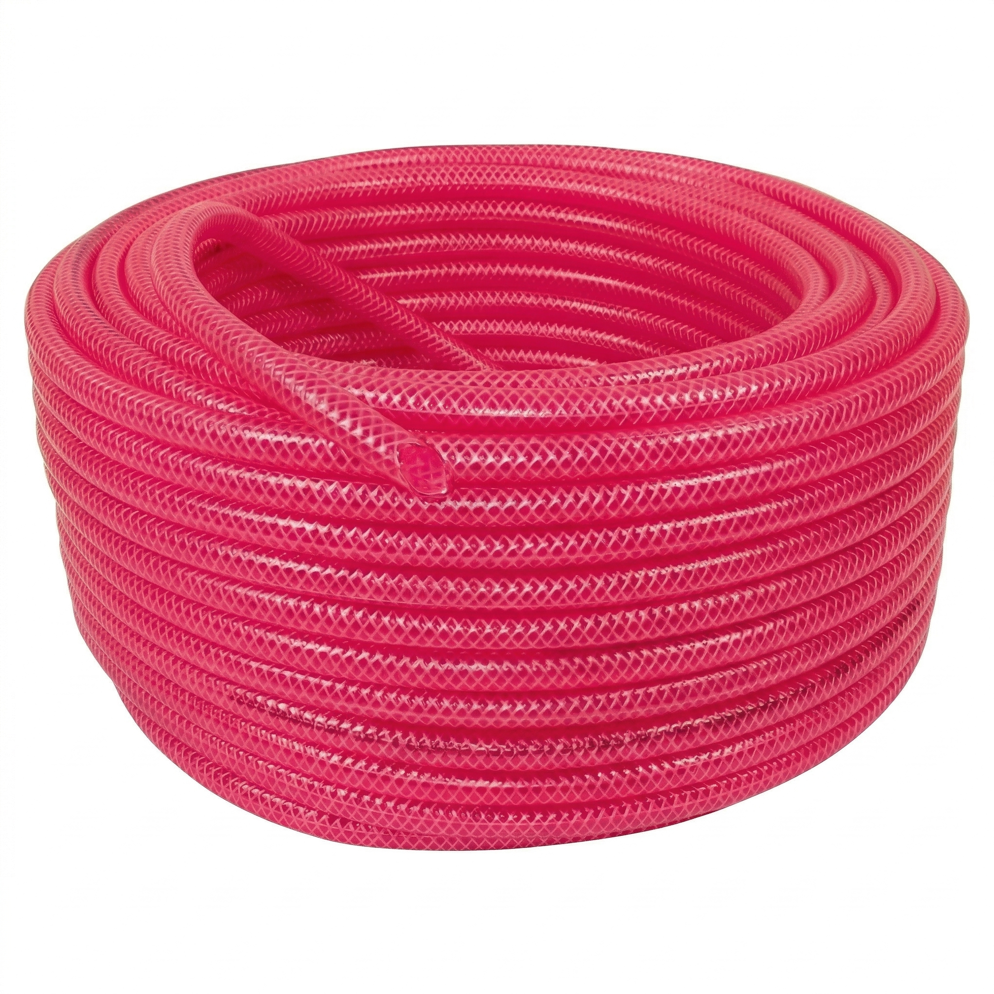Manguera de PVC Roja con Malla – Aire Comprimido y Agua a Presión