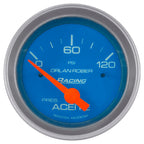 Manómetro Presión de Aceite 12V 52mm 120 Psi ORLAN ROBER