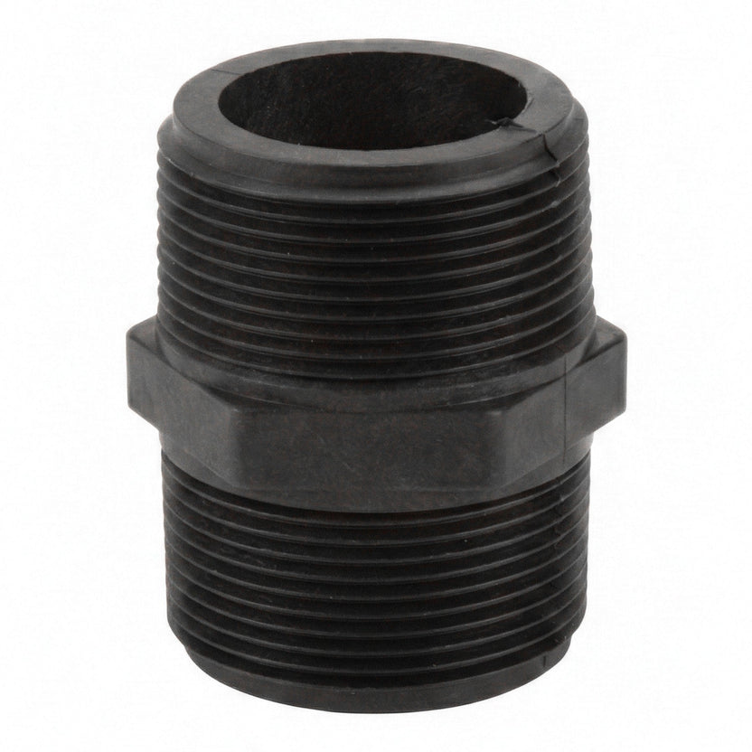 Niple roscado m-m marca banjo 1/2’’ / Corto