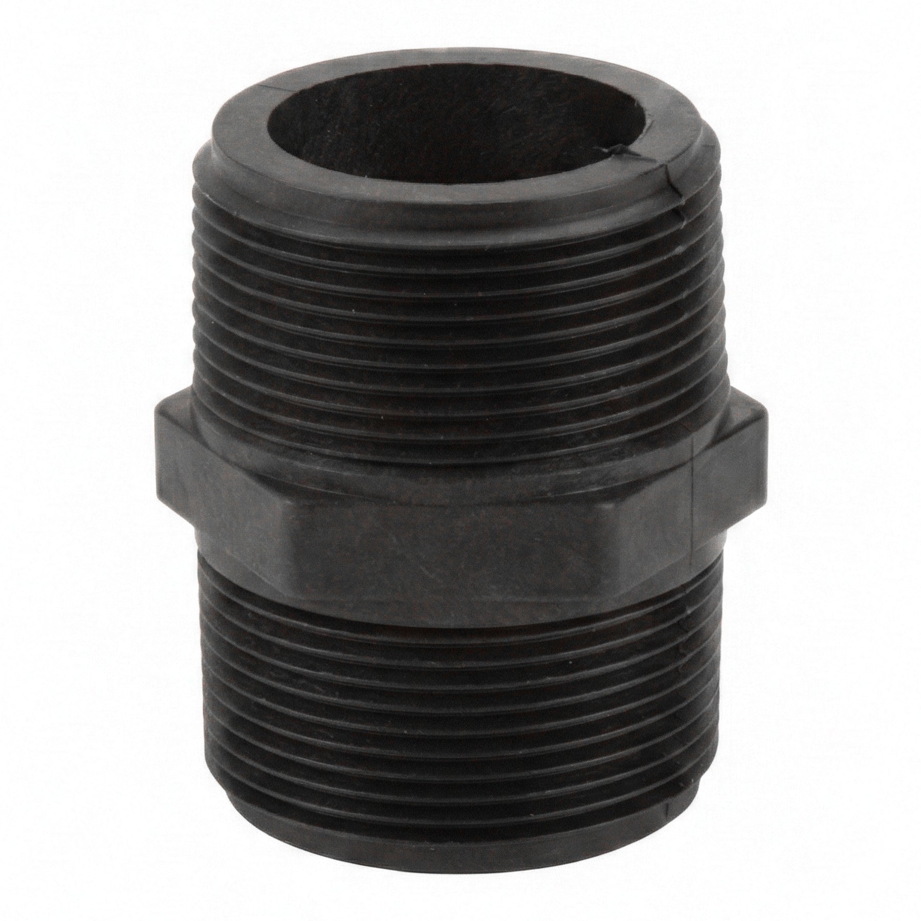 Niple roscado m-m marca banjo 3/8’’ / Corto