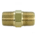 Niple Doble Rosca Macho Latón 1/8" x 1/8"
