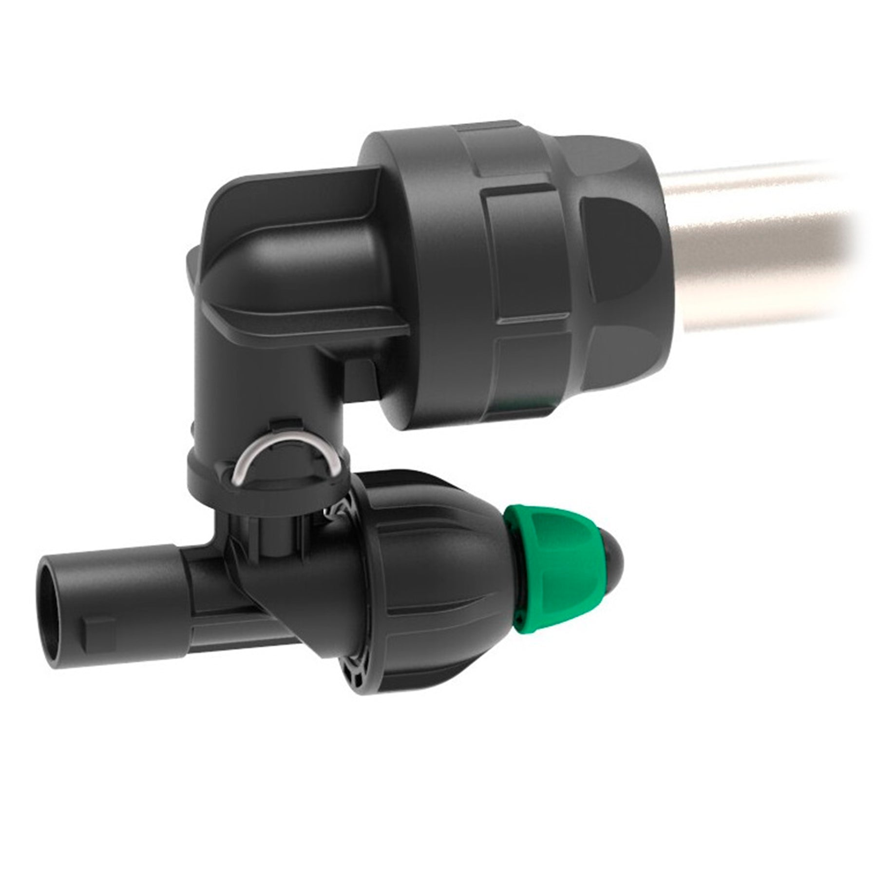 Porta Pico Orientable Easy Fit sin Rosca con Unijet 360° para Caño 1/2" 3/4" 1"