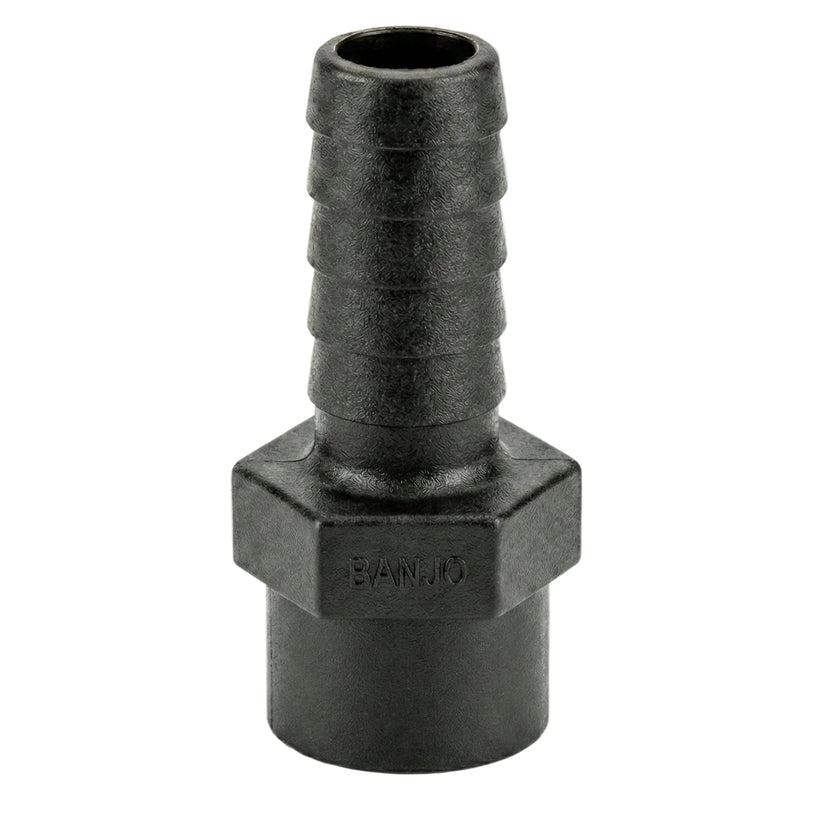 Racord recto rosca hembra (banjo) 3/4’’ / 3/4’’ o 19mm