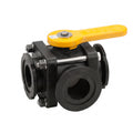 Válvula de Bola BANJO 3 Vías Lateral – Brida 2" – 225 psi