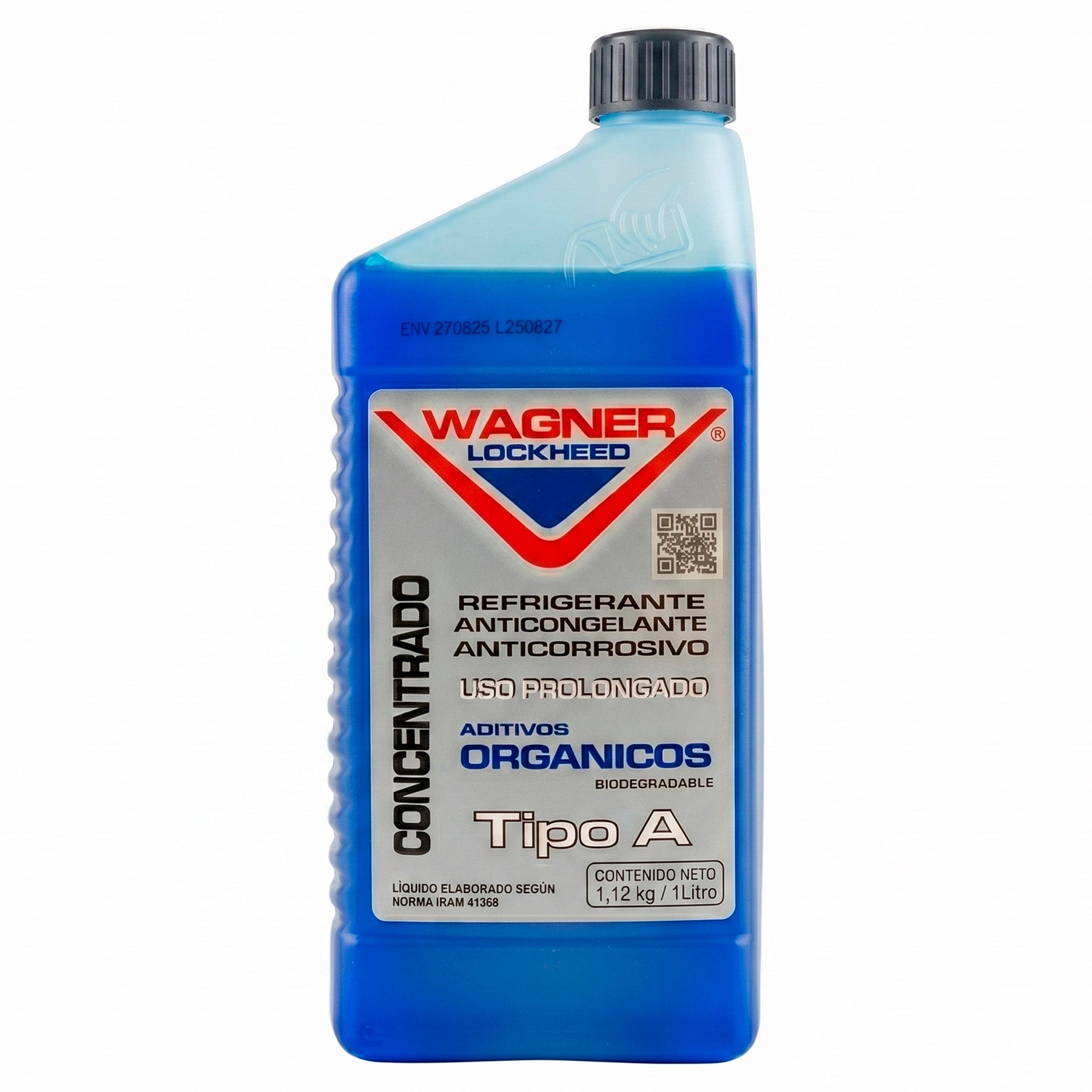 Refrigerante Anticongelante Wagner Lockheed Orgánico 1L | +100.000 km | Amarillo / Rojo / Azul / Verde