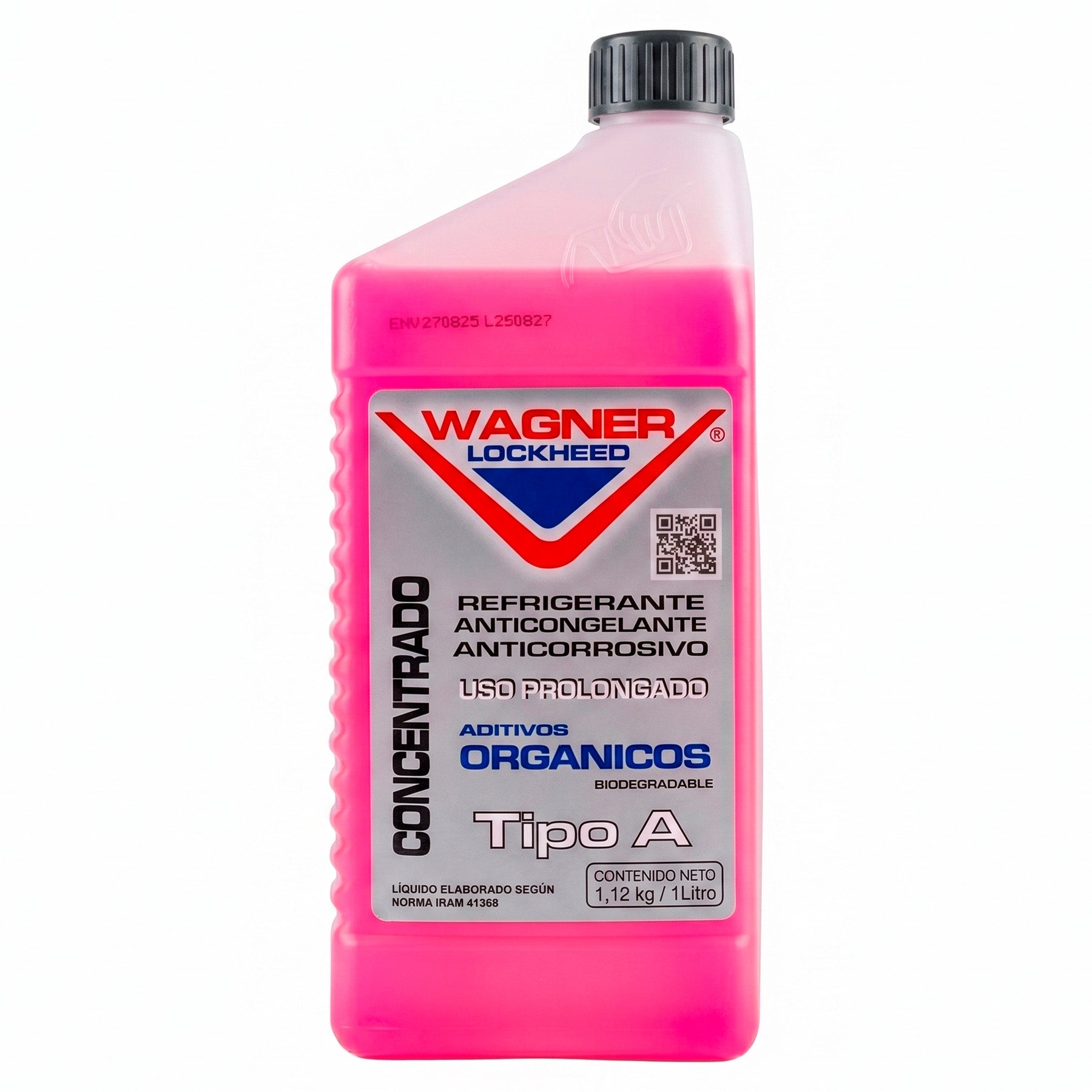 Refrigerante Anticongelante Wagner Lockheed Orgánico 1L | +100.000 km | Amarillo / Rojo / Azul / Verde
