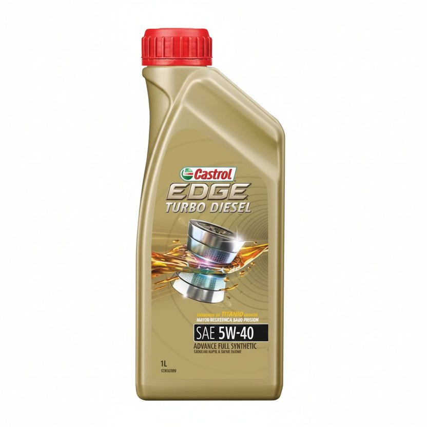 Castrol EDGE TURBO DIESEL 5w-40 Aceite Sintético Por 1 y 4 litros