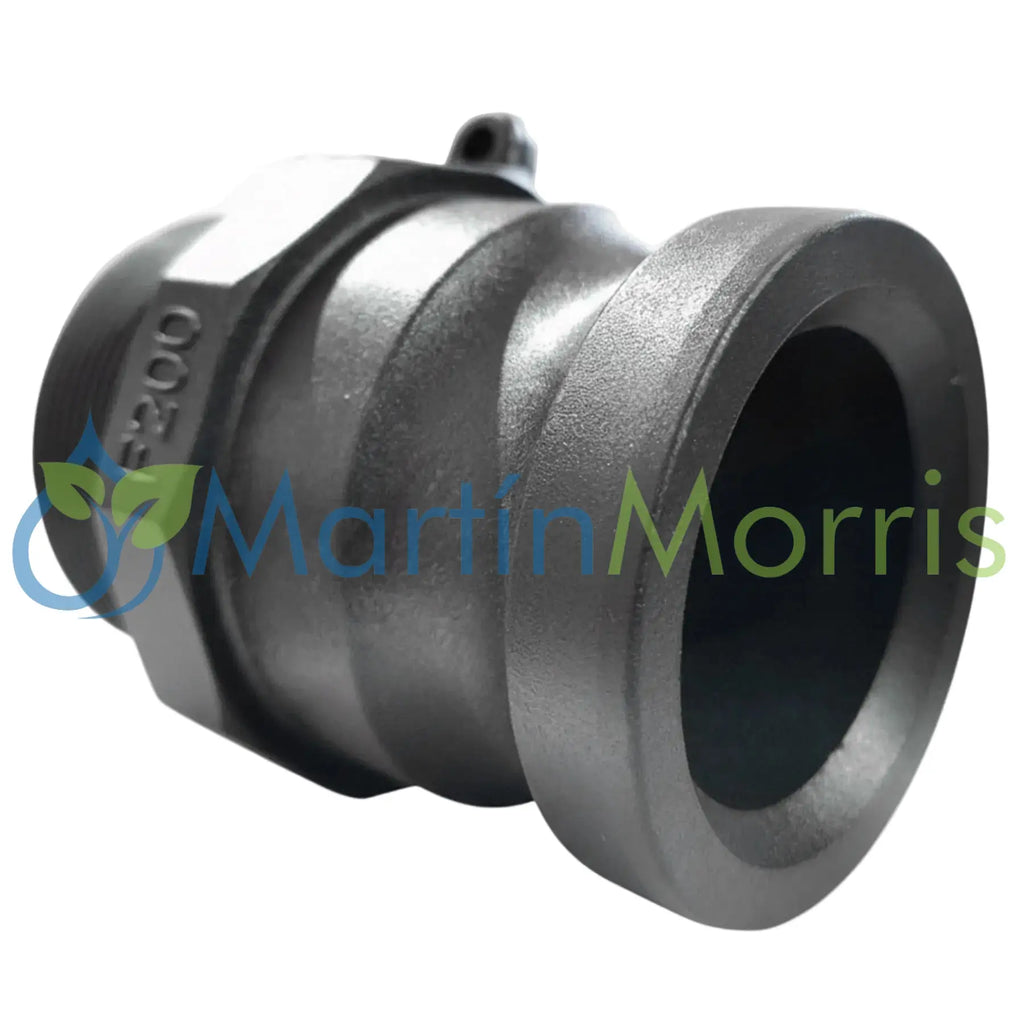 Acople Rápido a Palanca rosca macho 2’’ de Polipropileno Económico ACOPLE F