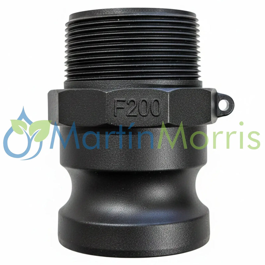 Acople Rápido a Palanca rosca macho 2’’ de Polipropileno Económico ACOPLE F