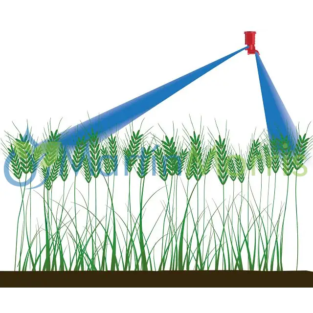 Boquilla Teejet AI3070 en todos los caudales