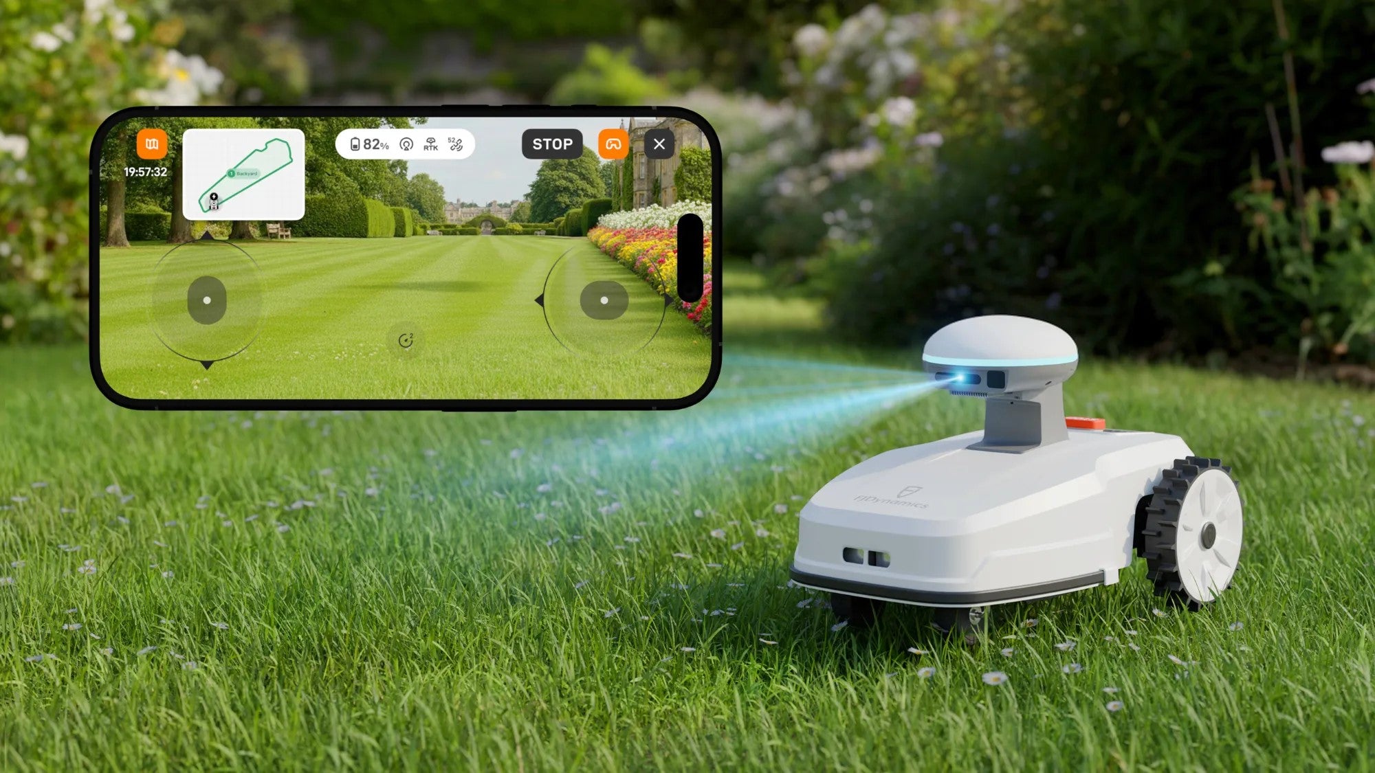 Robot Cortacésped FJD FR4000 para max 4.000 M2