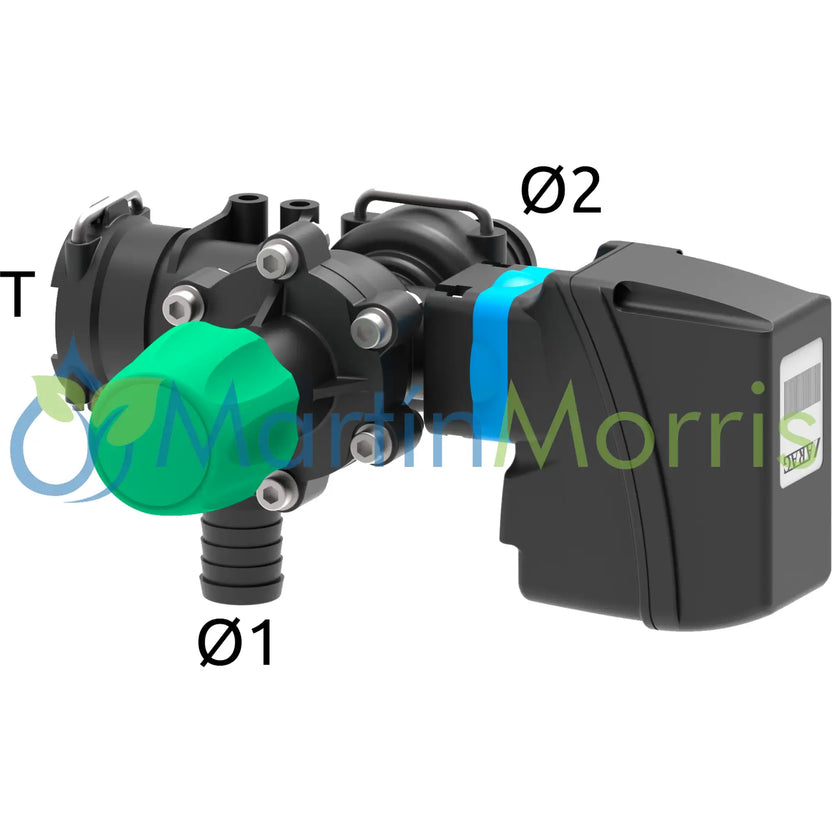 ARAG Electroválvula Master 871T de 20 Bar Acoples de Union Horquilla T5