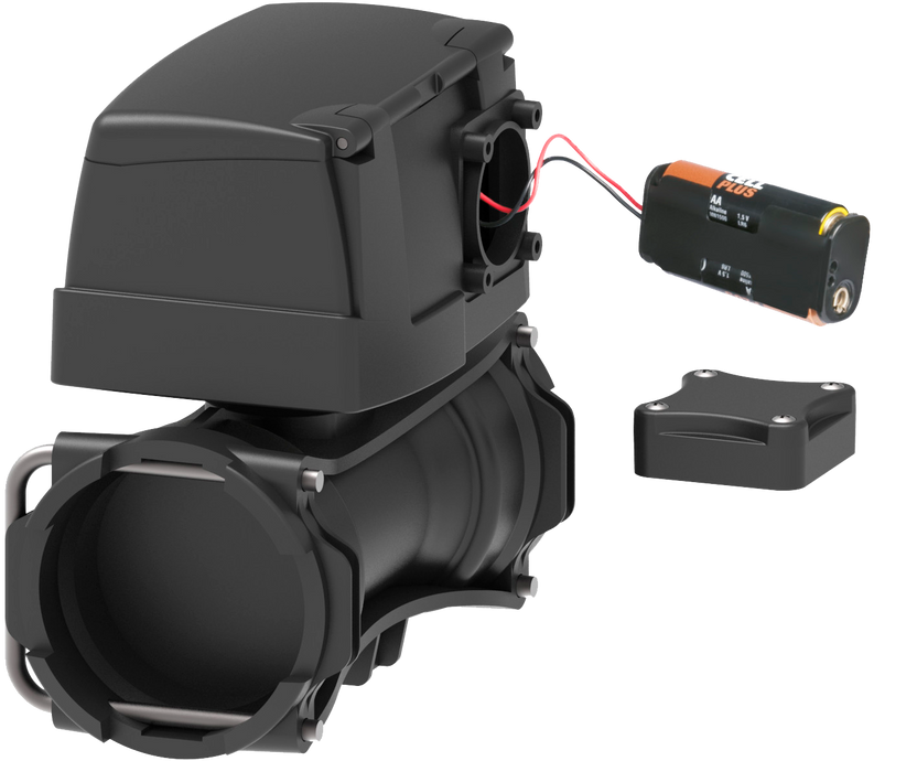 Caudalimetro de Carga ARAG DIGIWOLF Opcion de conector T5 T6 y T7 Alimentación a Pilas
