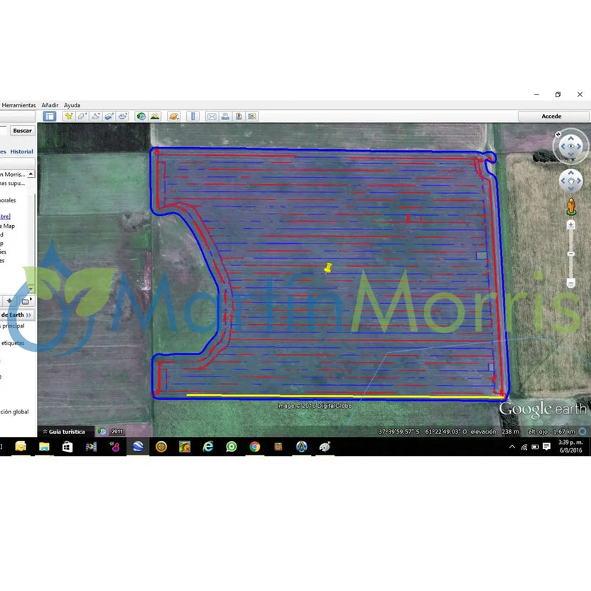 Banderillero satelital teejet matrix 430