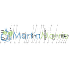 Banjo con motor hidráulico de carga o trasvase