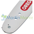 Barra Marca OREGON 10’’/25cm Single Rivet Calibre.050’’/1.3mm Paso 3/8’’