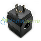 Bobina12 Volt Cuadrada Diametro Interior 13mm para Válvula Solenoide hidráulica