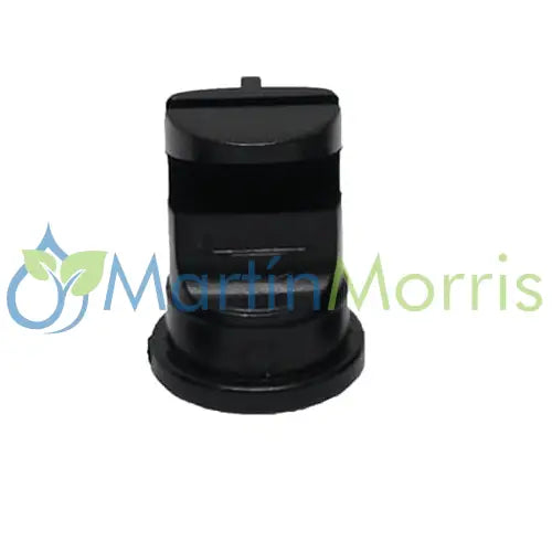 Boquilla de enjuague tipo deflector 140° caudal negro 10 Boquillas