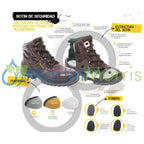 Borcal Premium Botin de Seguridad Marron o Negro todos los Taller