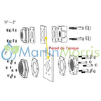 Brida banjo salida de tanque tipo industrial