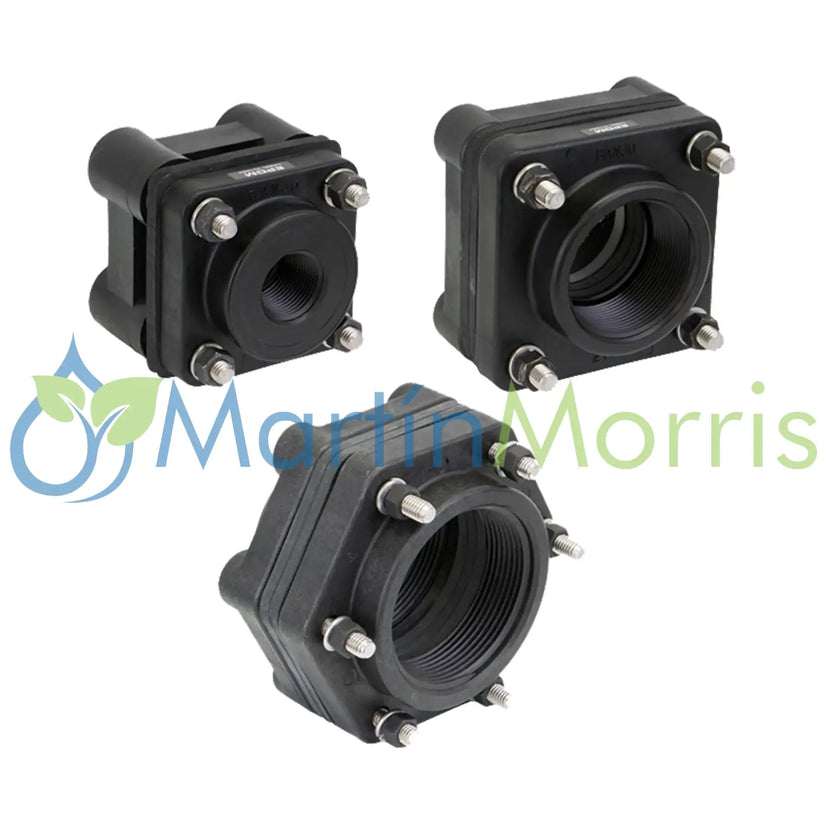 Brida banjo salida de tanque tipo industrial