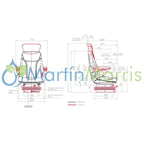 Butaca seat modelo activo alto