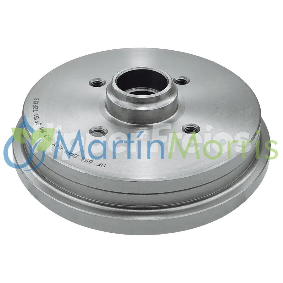 Tambor Campana de Freno Trasero 180mm para VW Gol G5 Motor 1.0 y 1.6 de 8v desde 2008 en Adelante