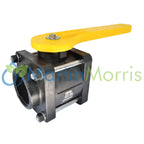 Canilla o válvula de bola con 4 perno terremax