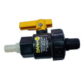 KIT Canilla Vaciado y Limpieza para Filtros Banjo Tipo T y Y – Roscas 3/4" y 1"