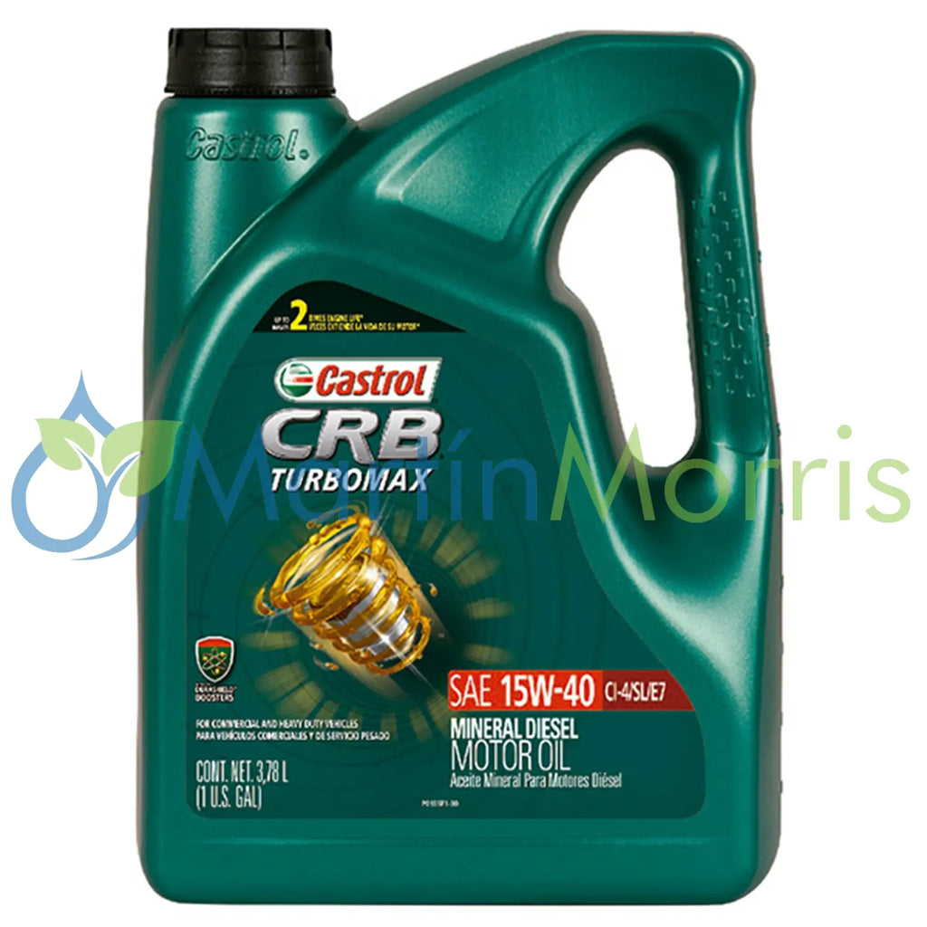 Castrol CRB Turbomax 15w-40 especificación CI-4 - SL - E7