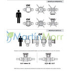Caudalimetro Arag ORION 2 VISUAL FLOW Inductivo con Roscas de 3/4’’ hasta 2’’