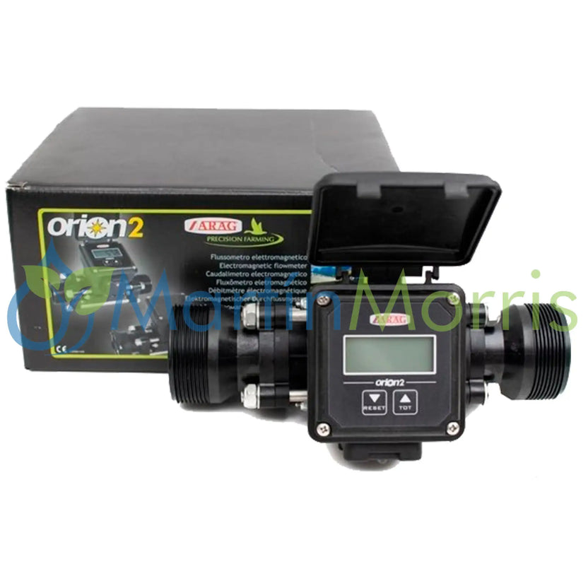 Caudalimetro Arag ORION 2 VISUAL FLOW Inductivo con Roscas de 3/4’’ hasta 2’’