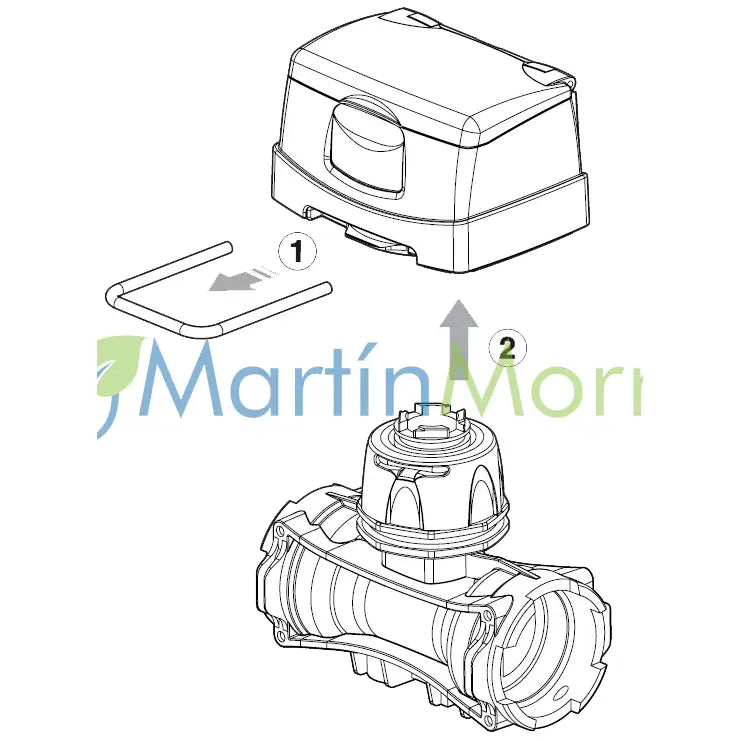Caudalimetro de Carga ARAG DIGIWOLF Opcion de conector T5 T6 y T7 Alimentación a Pilas