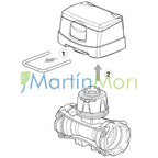 Caudalimetro de Carga ARAG DIGIWOLF Opcion de conector T5 T6 y T7 Alimentación a Pilas