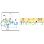 Filtro de Aspiración Mini Rosca Macho 1/2 Espiga 13mm y 50mesh
