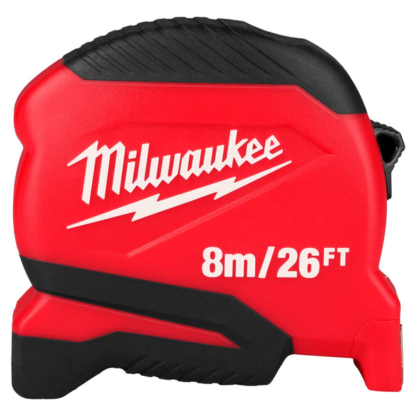 Cinta Métrica Compacta Milwaukee 48-22-1726 De 8 m/26 Pies