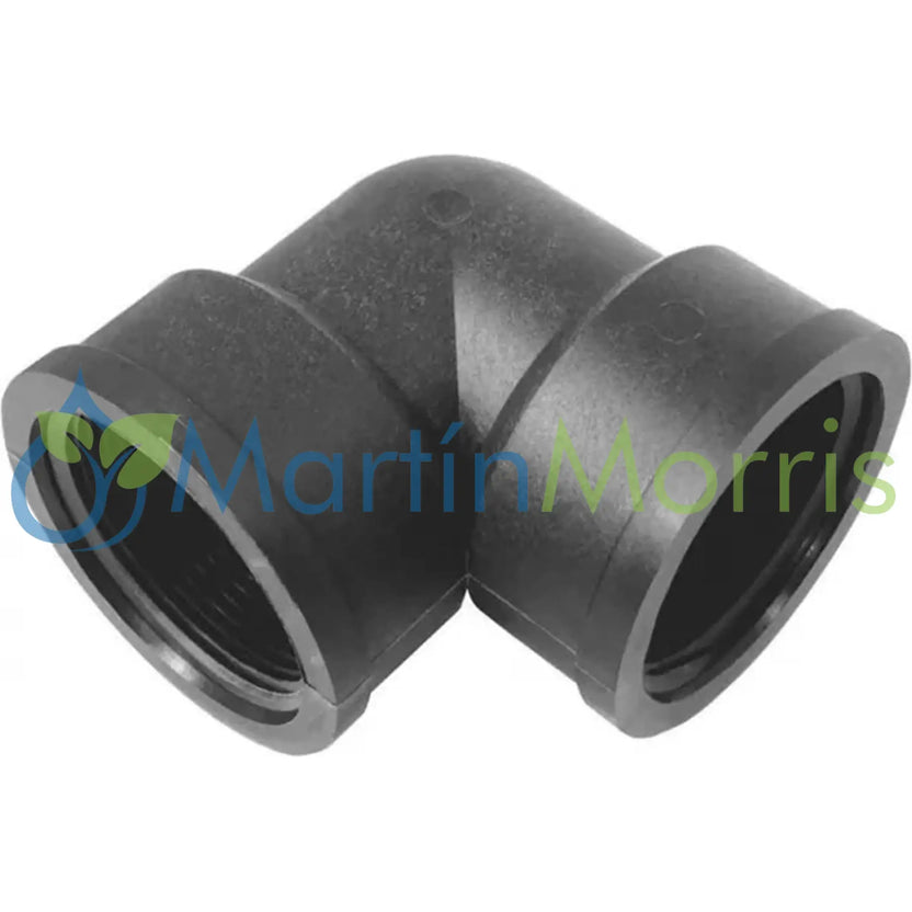 Codo 90 Terremax Rosca Hembra Hembra desde 1/2 hasta 3/4 pulgradas