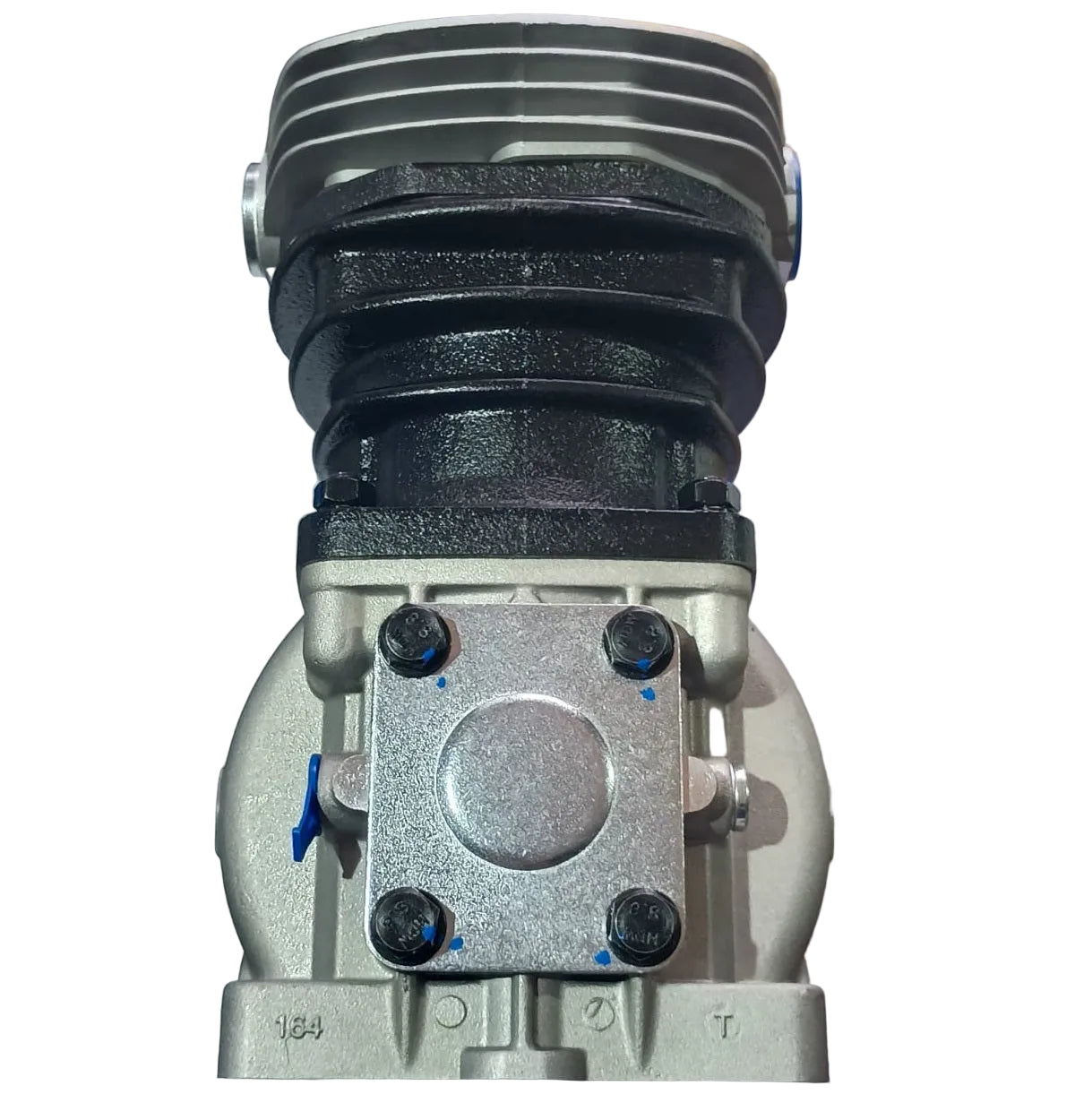 Compresor de aire tipo knorr refrigerado a aire de 88 mm aplica en motores deutz