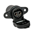 Conector COBO 3 Pines Hembra para Panel | 12V/24V | 25A+5A | Implementos Agrícolas