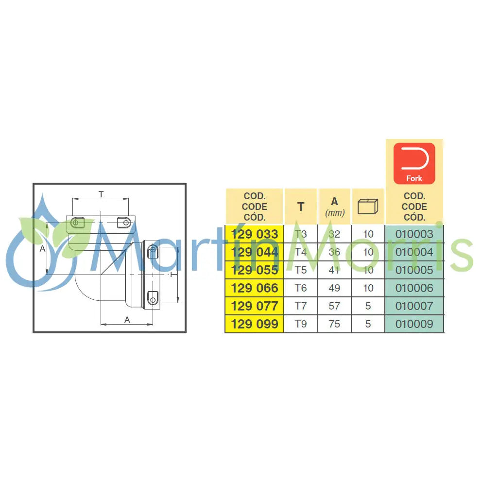Curvo 90° hembra/hembra (arag)