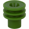 Weather Pack Sello de cable único 15324982 para Cavidad de 6,7mm color verde.